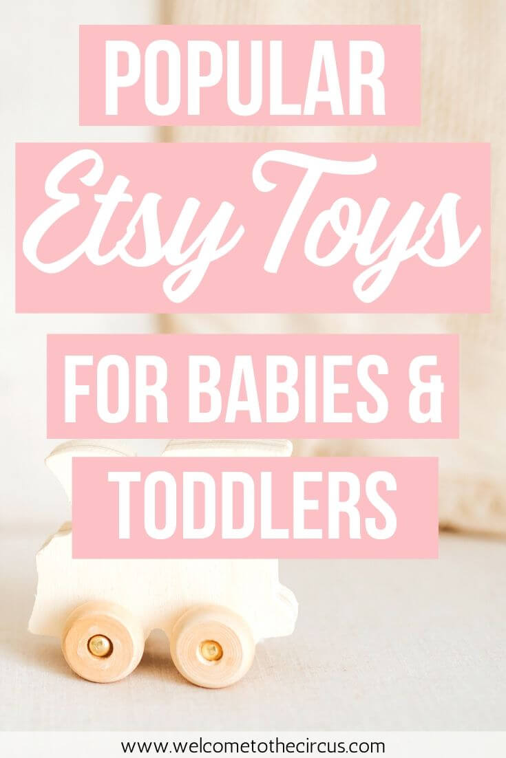 Adorable Etsy Toys For Babies & Toddlers to the Circus